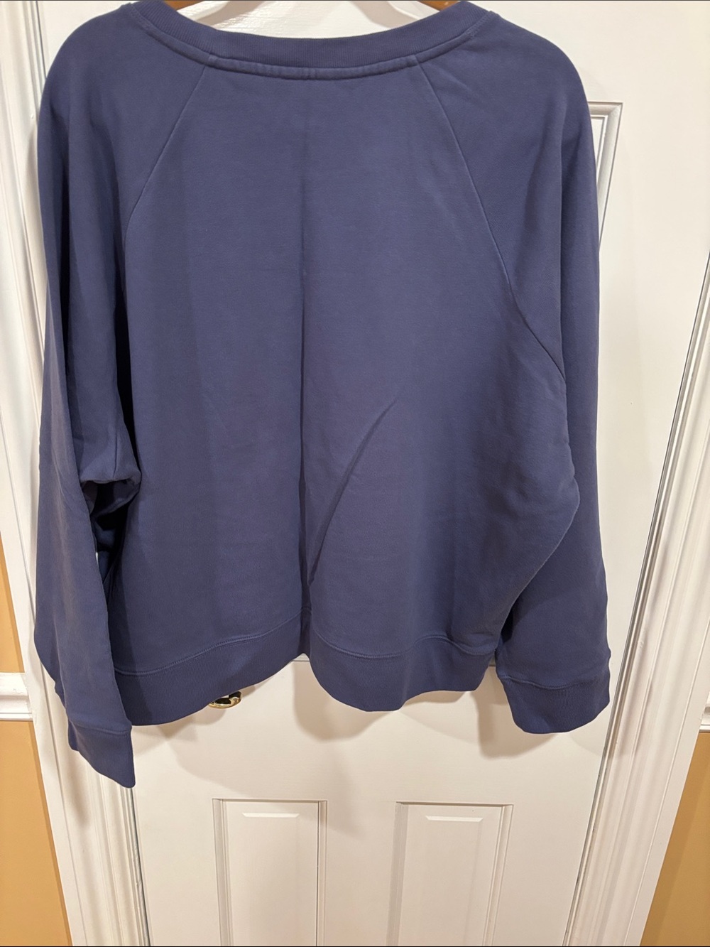 J. Crew Navy 'Peace.' Crewneck Sweatshirt - Picture 3 of 6